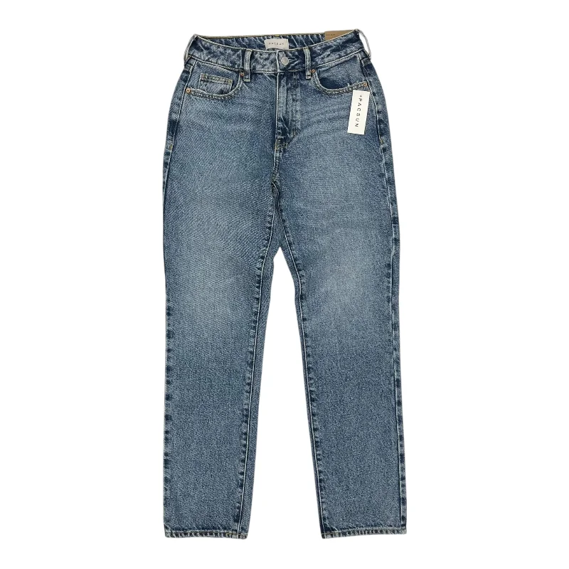 women's acid-washed denim jeansJeans Straight By Pacsun In Blue Denim, Size:0