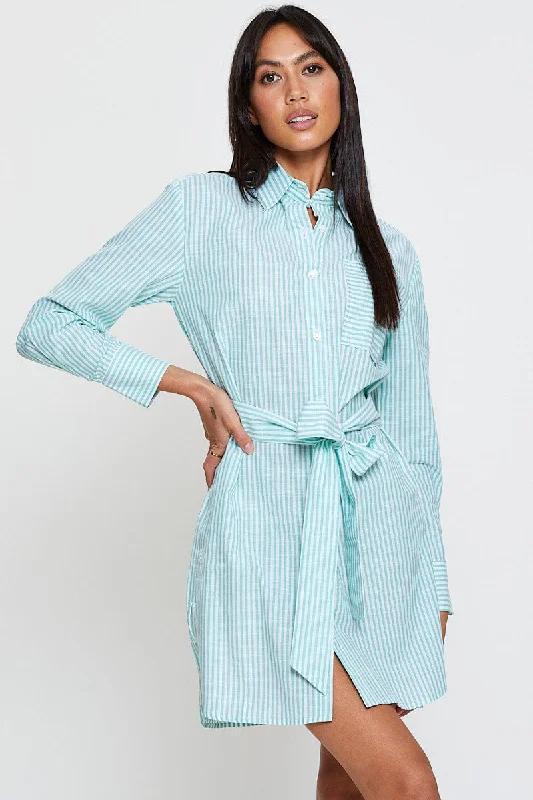 women's tops for those who love to shop for unique findsStripe Oversized Shirts Long Sleeve