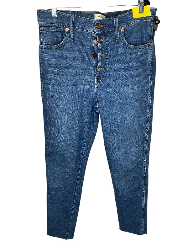 women's denim jeans with contrasting stitchingJeans Boyfriend By Madewell In Blue, Size: 30