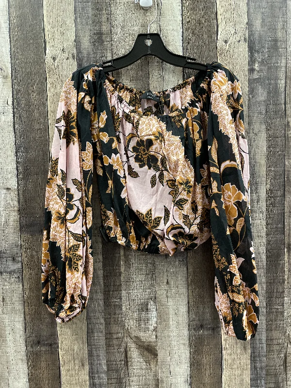 women's tops for those who want to invest in timeless piecesTop Long Sleeve By Vici In Floral Print, Size: S