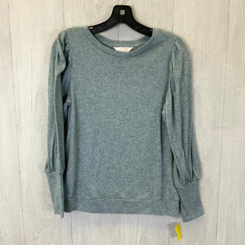 women's tops for those who want to add a touch of sophistication to their casual attireTop Long Sleeve By Lc Lauren Conrad In Aqua, Size: M