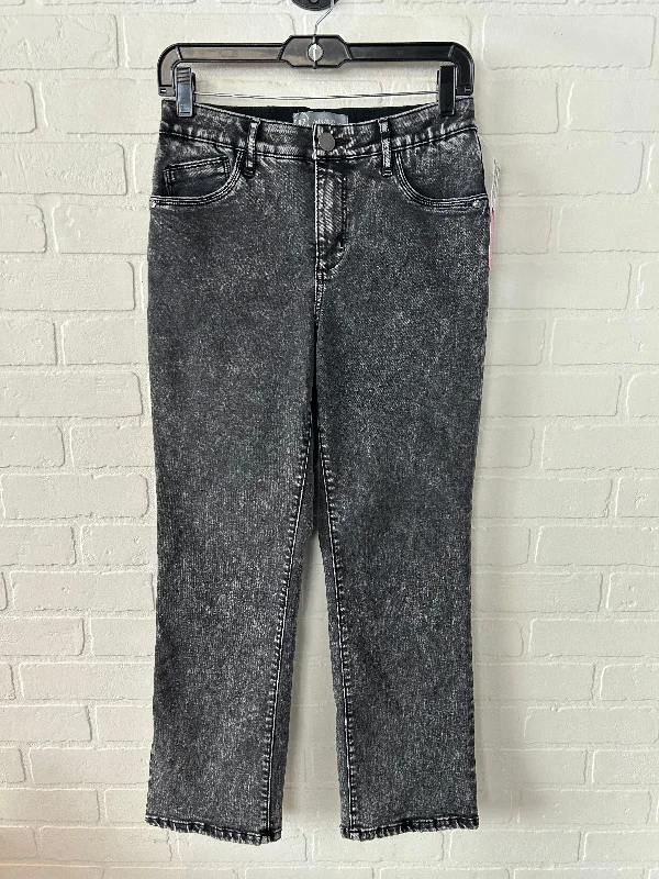 women's denim jeans for a glamorous eveningJeans Straight By Wit & Wisdom In Grey, Size: 4