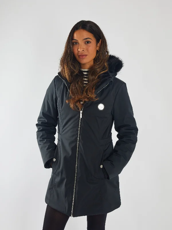 women's coats for skiingOona Jacket Jet Black