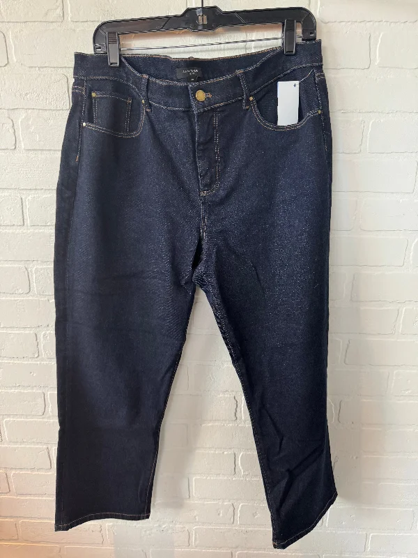 women's denim jeans for a day at the beachJeans Skinny By Ann Taylor In Blue Denim, Size: 14p