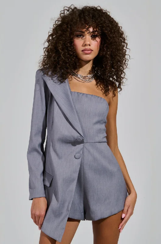 women's coats for those who love to mix and matchOUT OF OFFICE BLAZER ROMPER