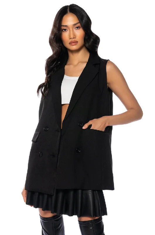 women's coats for cocktail partiesONE OF THE CLASSICS BLAZER VEST