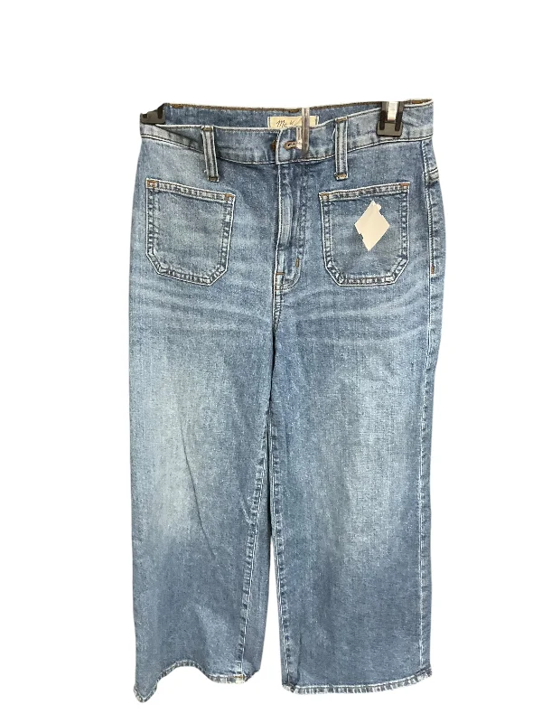 women's denim jeans with functional pocketsJeans Wide Leg By Madewell In Blue Denim, Size: 0