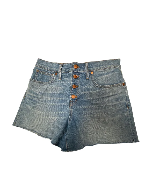 women's wool shortsBlue Denim Shorts Madewell, Size 4