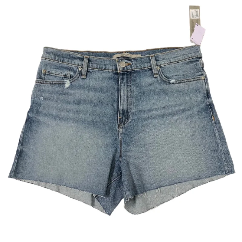 women's chino shortsBlue Denim Shorts Hudson, Size 14