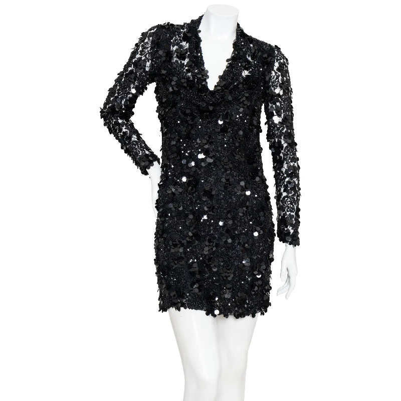 Sheath DressSequined Bodycon Mini Dress