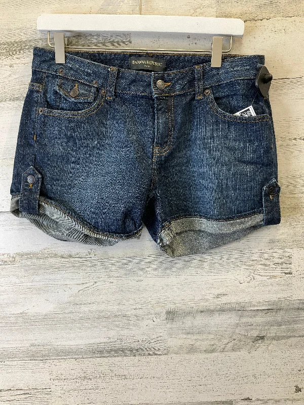 women's bermuda shortsBlue Denim Shorts Banana Republic, Size 4