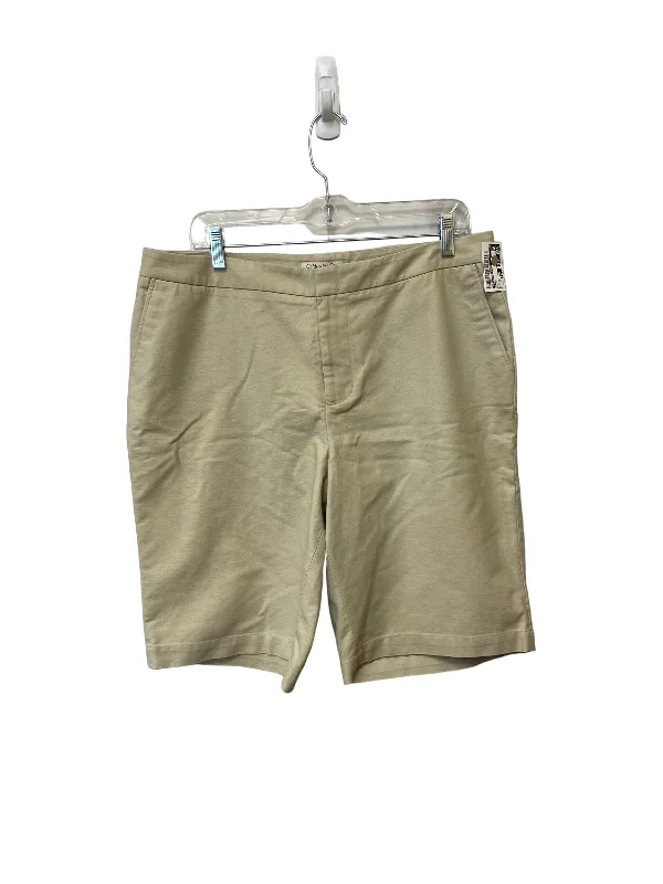 women's luxury shortsBeige Shorts Coldwater Creek, Size 14