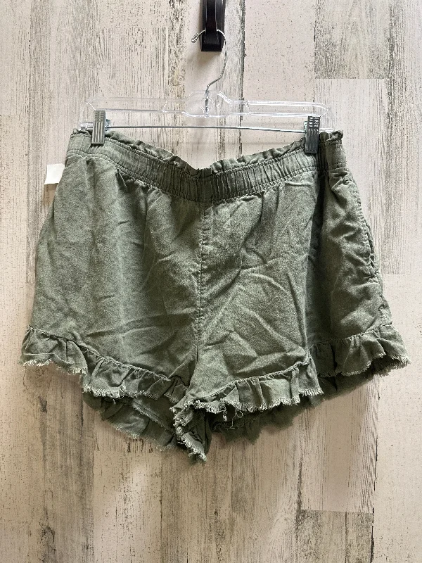 women's hot shortsGreen Shorts Aerie, Size Xl