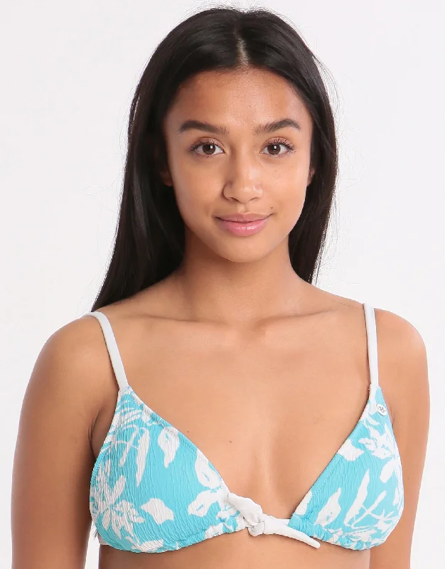 Fashionable Female SwimwearMeadview Cleo Tri Bikini Top - Turquoise