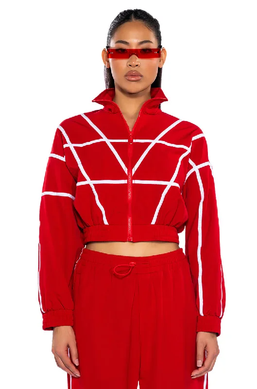 AZALEA WANG TRACK BOMBER