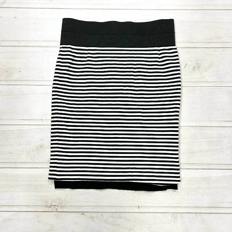 women's sustainable striped skirtsSkirt Designer By Akris  Size: 10