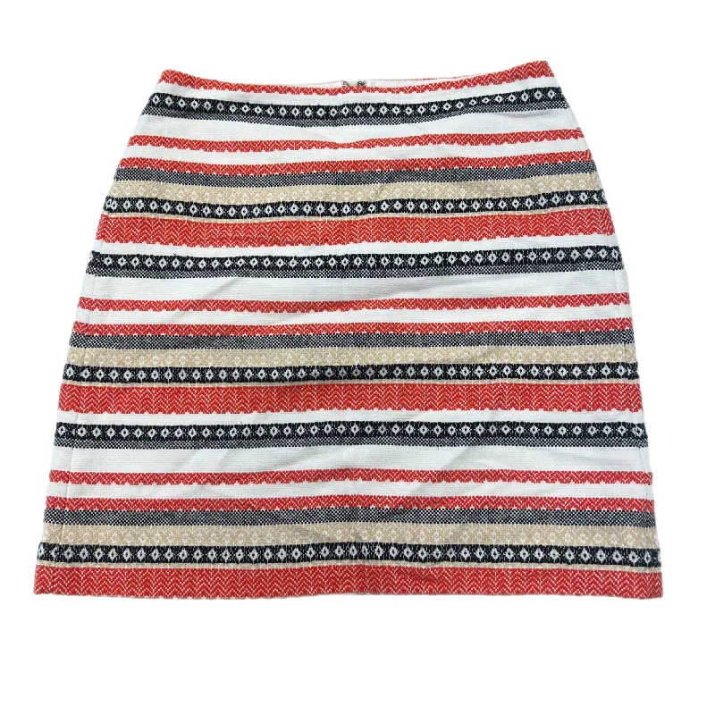 women's sustainable striped skirtsSkirt Midi By Loft  Size: 6