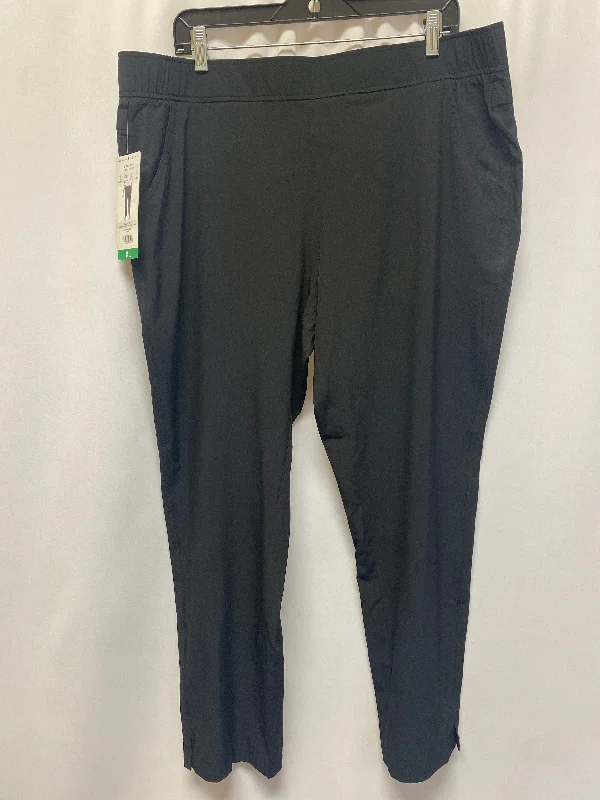 women's chiffon pantsBlack Pants Joggers Eddie Bauer, Size Xl