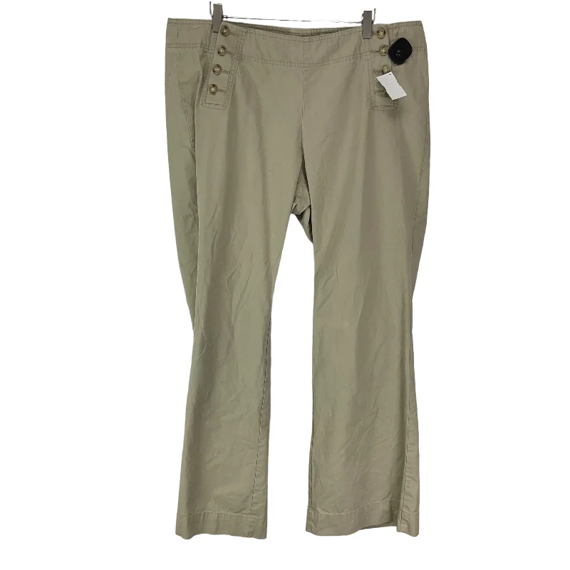 women's corduroy pantsCream Pants Chinos & Khakis Gap, Size 18