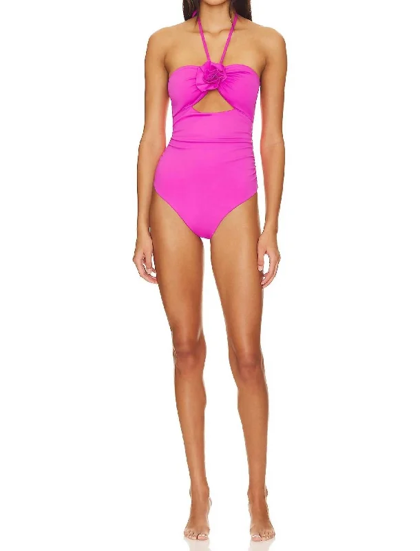 Classy Female SwimwearDidi Swimsuit In Party Punch