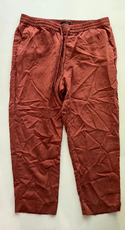 women's everyday pantsPink Pants Ankle Banana Republic, Size L