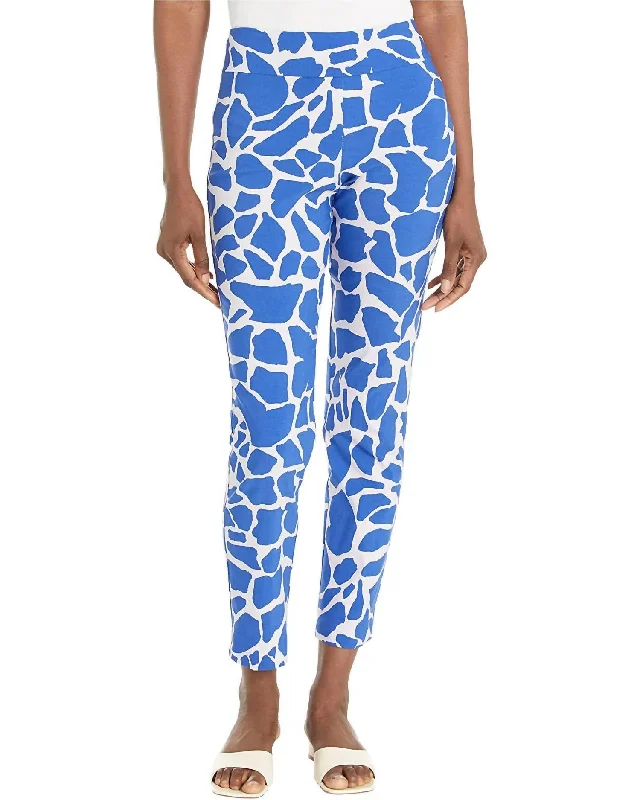 women's trendy pantsPull On Pant In Blue Rock