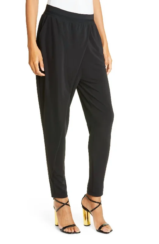 women's spandex pantsShana Jersey Pants In Black