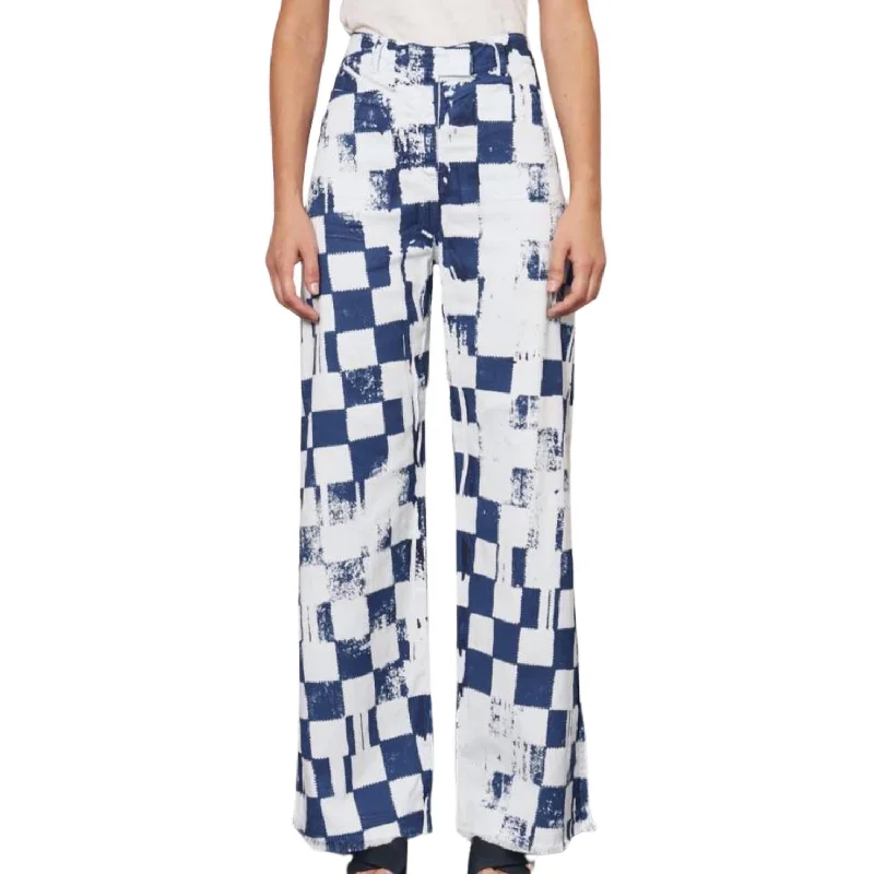 women's formal pantsTripoli Pant In Ice Blue & Midnight