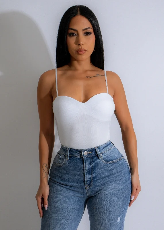 Shift DressSculpted Allure Bodysuit White