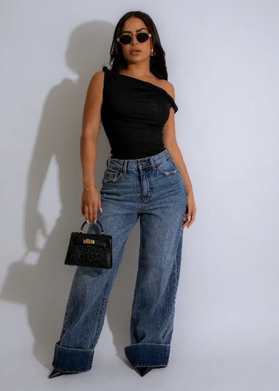 women's chiffon dressesVintage Indigo Jean Denim