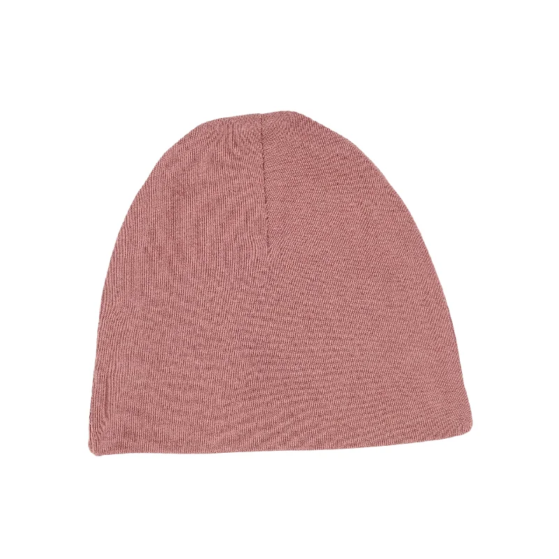 Analogie Velour Accent Beanie - Mauve