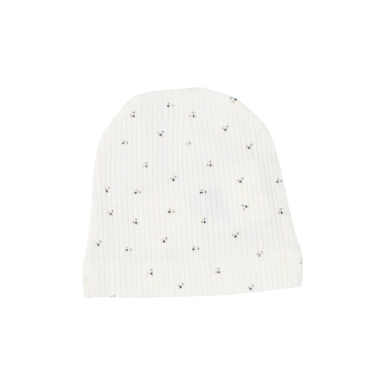 Lil Legs Abstract Beanie - Blue