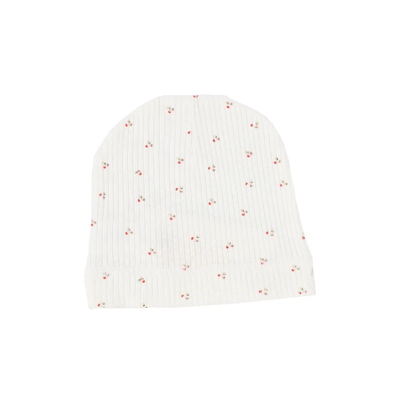 Lil Legs Abstract Beanie - Red