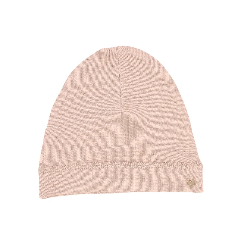 Lilette Charm Beanie - Soft Pink/Rose Gold