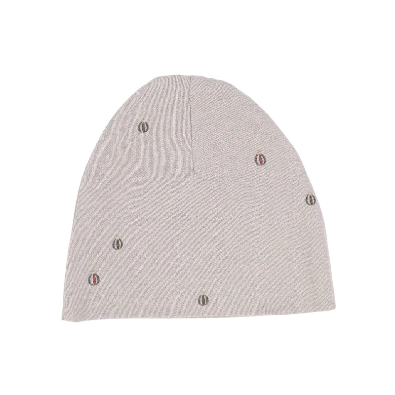 Lilette Printed Beanie - Grey Hot Air Balloon