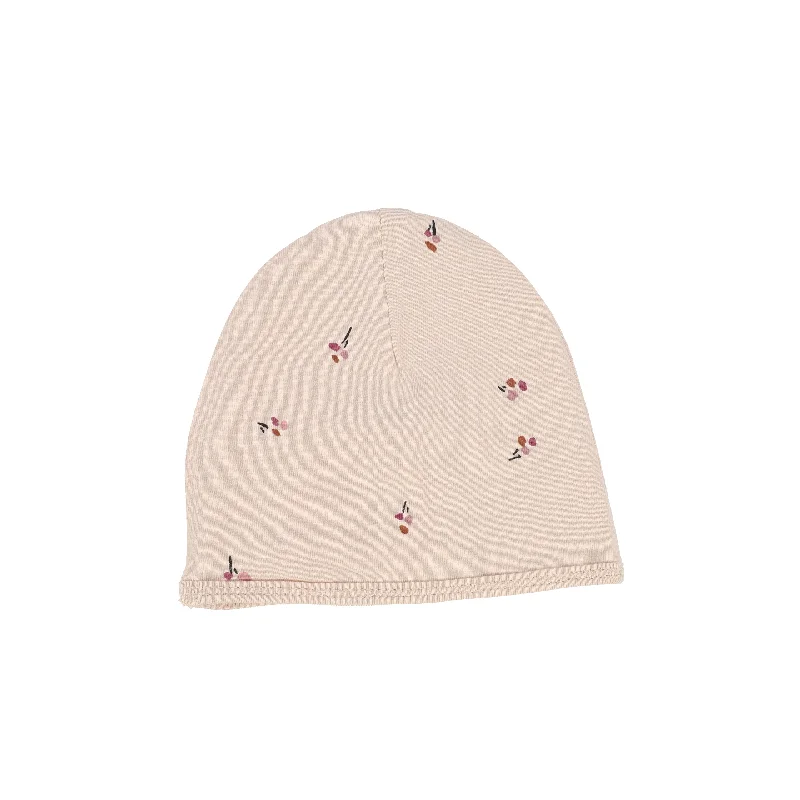 Lillette Poppy Beanie - Pale Pink/Mauve