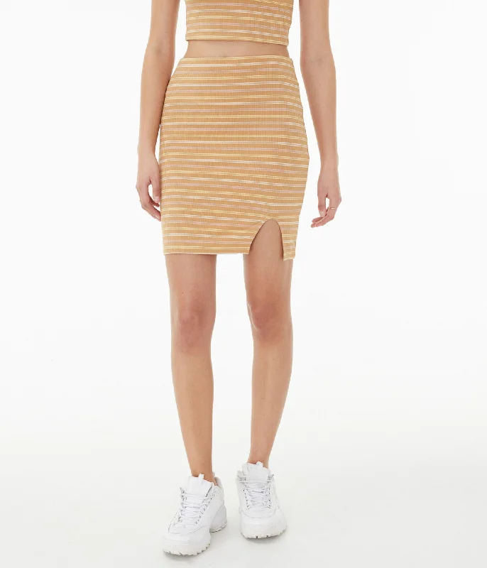 women's retro dressesAeropostale Women's Striped Bodycon Skirt***