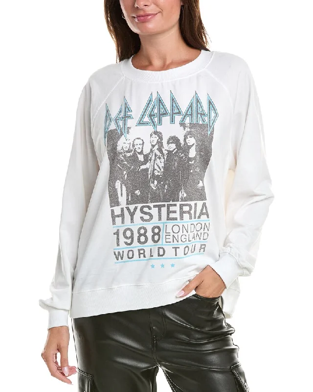 Discounted SweatersRecycled Karma Def Leppard Hysteria Pullover