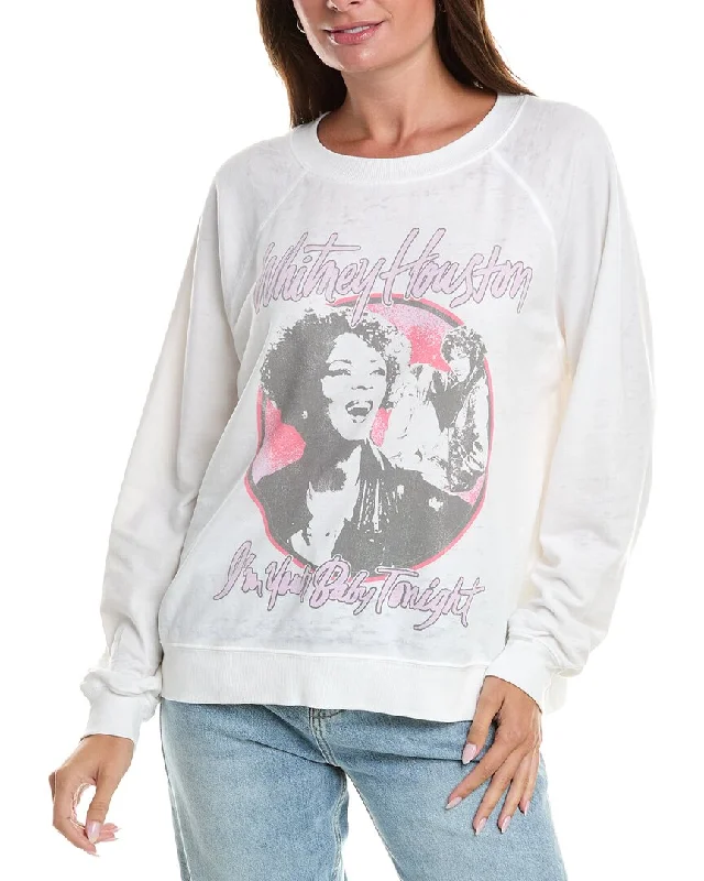 Crewneck SweatersRecycled Karma Whitney Houston Baby Tonight Pullover