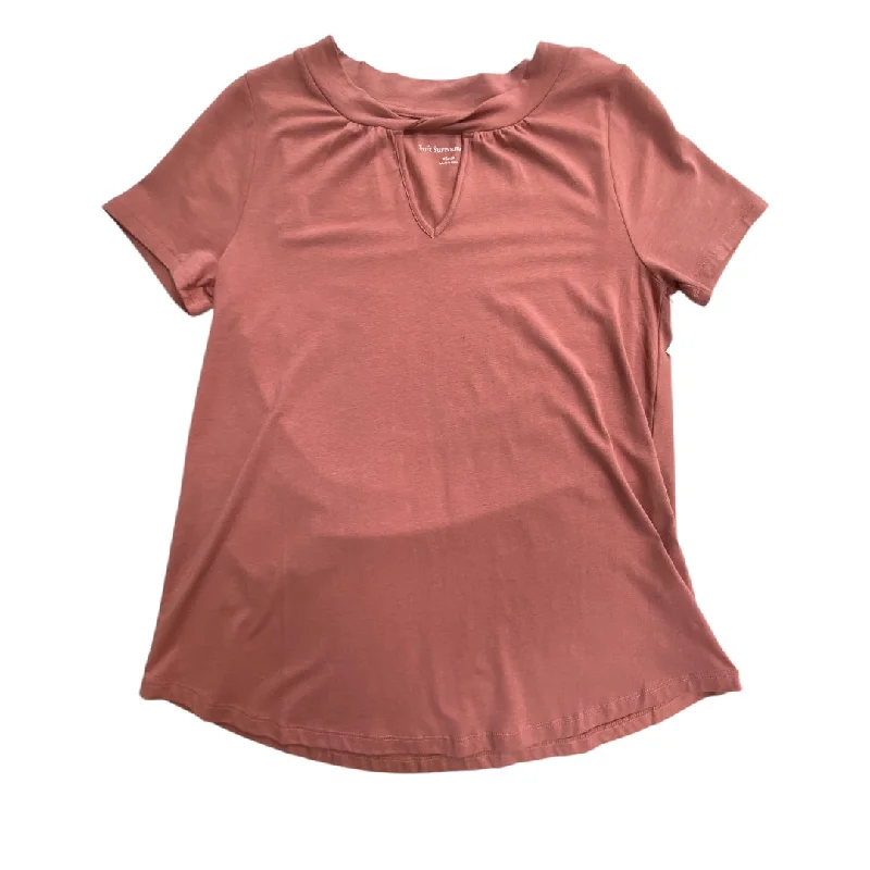 women's tops for those who want to create outfits that are both unique and memorableTop Short Sleeve By Soft Surroundings In Pink, Size: Xs