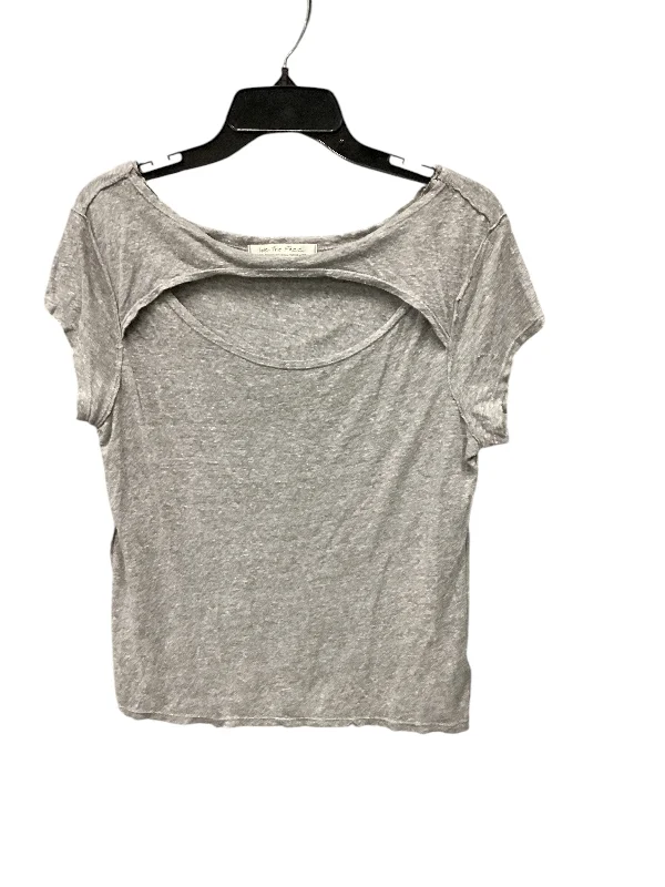 women's tops for fashion-conscious professionalsTop Short Sleeve By We The Free In Grey, Size: Xs