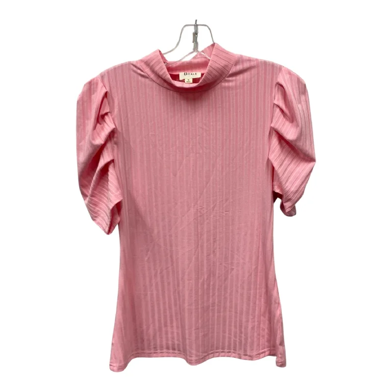 women's tops for those who want to create outfits that reflect their personal style and sense of fashionTOP SS by BIBI In PINK, Size: M